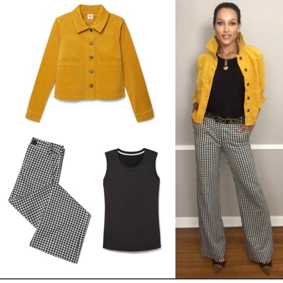 Cabi golden corduroy jacket. Size XS. Super trendy and chic like new - Picture 1 of 8